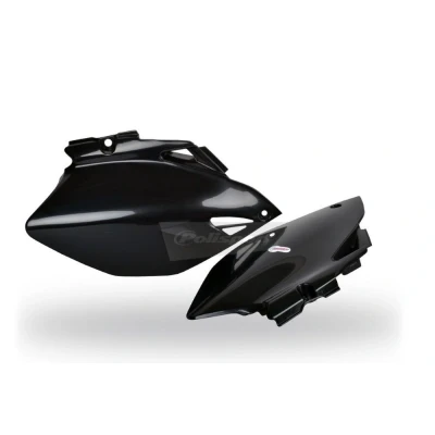 Afbeelding van Polisport Zijnummerplaten Yamaha YZ250F YZ450F 2006 2009 Zwart