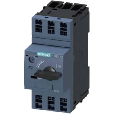 Afbeelding van Siemens 3RV2011 1KA20 Vermogensschakelaar 1 stuk(s) Instelbereik (stroomsterkte): 9 12.5 A Schakelspanning (max.): 690 V/AC (b x h d) 45 106 97 mm