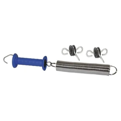 Afbeelding van Poortsyst. m. blauwe poortgr. incl. 2 poortgreepisolatoren