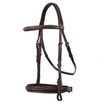 Image de BR Bride Oxford Hunter Fancy Marron/argent Full