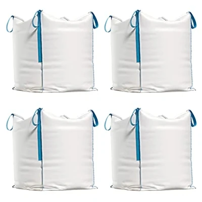 Afbeelding van Big Bag vuilniszakken voor puin, hout, tuinafval, zand puin zakken 90 x cm, draagvermogen 1000 kg (4)