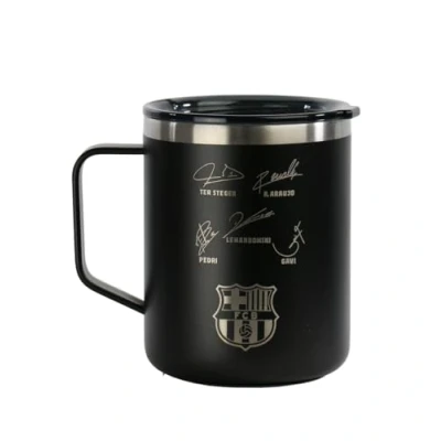 Afbeelding van Thermische Beker met Deksel F.C. Barcelona Marineblauw Roestvrij staal