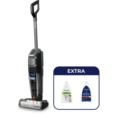 Afbeelding van BISSELL CrossWave® OmniFind™ Select Vloerreiniger Draadloze Stofzuiger met Dweilfunctie Vlekkenreiniger voor Harde Vloeren Snoerloze Steelstofzuiger 2 in 1 Vacuum Cleaner FurFinder™ LED Headlights Perfect Dierenhaar 4007N