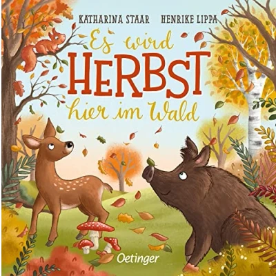 Afbeelding van Es wird Herbst hier im Wald