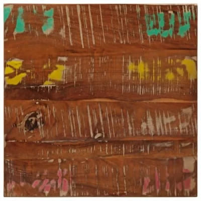 Afbeelding van vidaXL Tafelblad vierkant 60x60x2,5 cm massief gerecycled hout