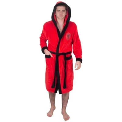 Afbeelding van Liverpool FC Officieel kamerjas met capuchon fleece heren, Rood
