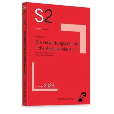Afbeelding van Die verwaltungsgerichtliche Assessorklausur