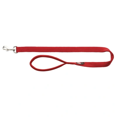 Afbeelding van Trixie Premium Looplijn Rood Hondenriem 180x2.0 cm