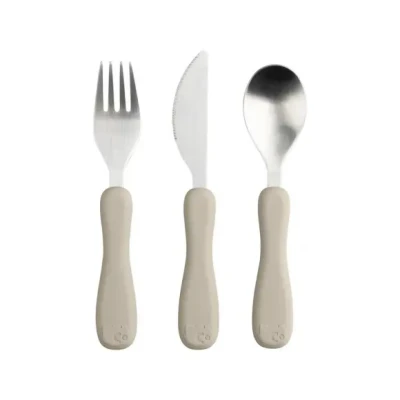 Afbeelding van Sebra Kinderservies Bestekset Fanto Jetty Beige
