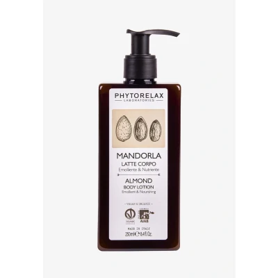 Afbeelding van Phytorelax Vegan &amp; Organic Almond Nourishing Emollient BODY MILK Hydratatie, Maat: 250 ml,