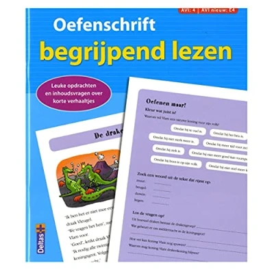 Afbeelding van Deltas Oefenschrift Begrijpend Lezen AVI E4