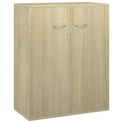 Image de vidaXL Buffet Chêne sonoma 60x30x75 cm Bois d&#039;ingénierie800714