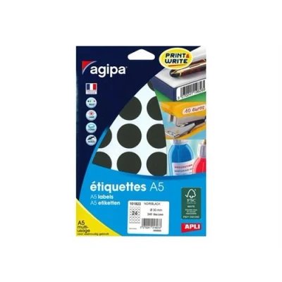 Afbeelding van Apli 101823 etui met 240 multifunctionele tabletten, zwart, Ø 30 mm