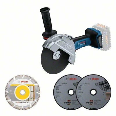 Afbeelding van Bosch Professional GWS 18V 180 P 06019H6L01 Haakse accuslijper mm Brushless 18 V
