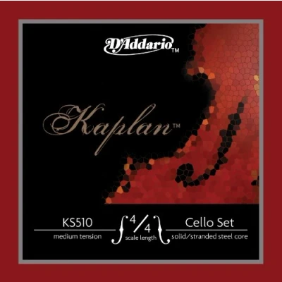 Image de D&#039;Addario KS510 4/4H Jeu de cordes violoncelle Kaplan, manche 4/4, Heavy