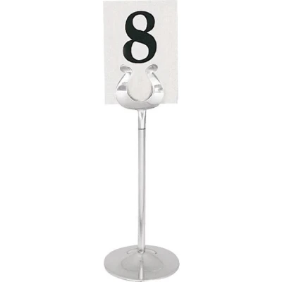 Afbeelding van Olympia RVS tafelnummerhouder 20.5cm