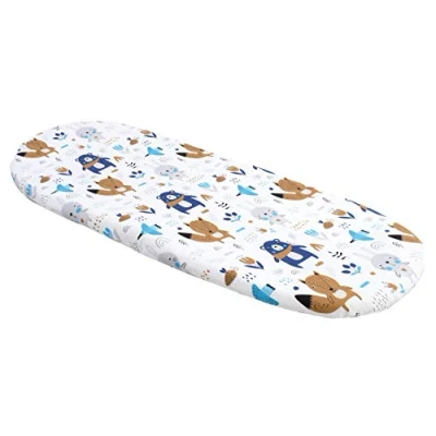 Afbeelding van Hoeslaken voor kinderwagen, 86 x 40 cm, 100% katoen, Medi Partners matrasbeschermer