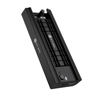 Afbeelding van ICY BOX IB 180MC C31, M.2 NVMe &amp; SATA Docking, USB 3.2 (Gen2) Type C®, Werkzeuglos, Alu. C PCIe 1 poort Harde schijf dockingstation