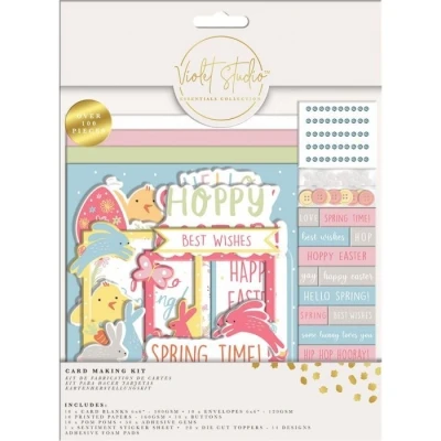 Afbeelding van Violet Studio Card Making Kit Easter