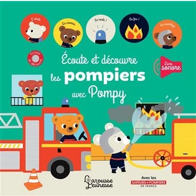 Image de Écoute et découvre les pompiers avec Pompy