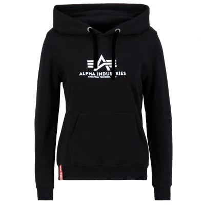 Image de Alpha Industries Ladies New Basic Hoody Wmn noir M