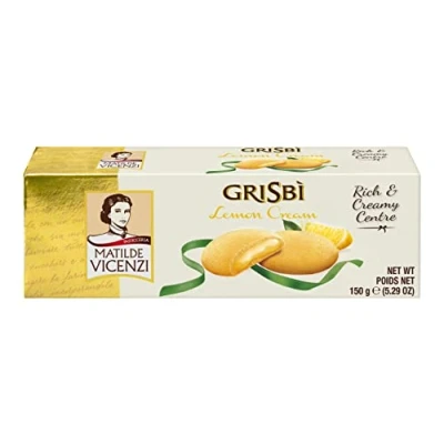 Afbeelding van Grisbì Vicenzi Grisbi Citroenkoekjes, 150 g, 6 Stuk