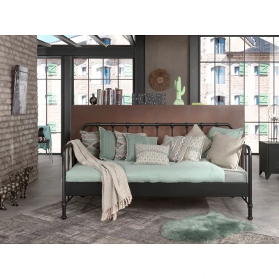 Afbeelding van LUCEVI Bronxx Kajuitbed 90x200cm Zwart