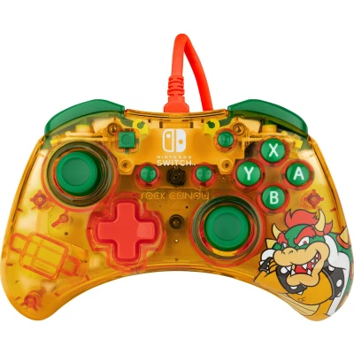 Afbeelding van PDP Gaming Rock Candy Wired Controller Lemon Bomb Bowser