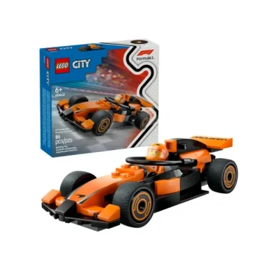Afbeelding van LEGO City F1 coureur met McLaren racewagen 60442