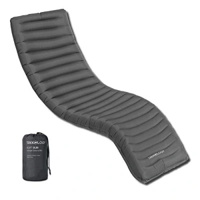 Afbeelding van Trekology Isomatte aufblasbar, Sleeping Pad, Camping Luftmatratze UL80 aufblasbare Ultraleicht, leicht kleines Packmaß