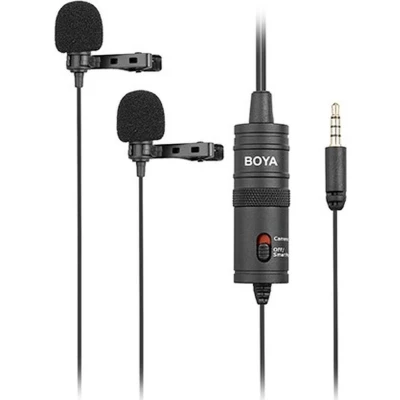 Afbeelding van Boya BY M1DM Duo Lavalier Microfoon