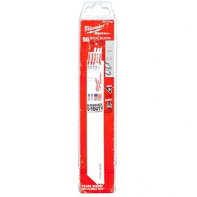 Afbeelding van Milwaukee Reciprozaagbladzaagblad 230 / 1,4 Mm (50 Stuks)