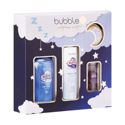 Afbeelding van geschenk set Bubble&#039;t lavendel night time essentials bath giftbox