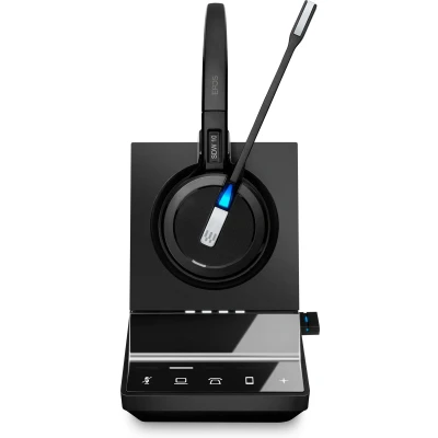 Afbeelding van EPOS IMPACT SDW 5016 EU/UK/AUS Headset Draadloos oorhaak, Hoofdband Kantoor/callcenter Zwart