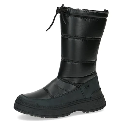 Afbeelding van Caprice Dames 9 26421 41, halfhoge laarzen voor dames, Zwart/kam