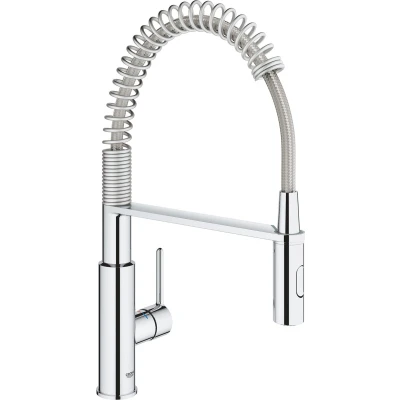 Afbeelding van GROHE QuickFix Get keukenmengkraan met professionele spray