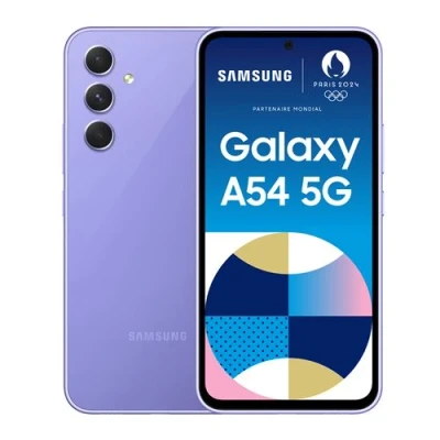 Image de Samsung Galaxy A54 128GB Vert avec Youfone contrat appels illimités + 30000 Mo 4G+
