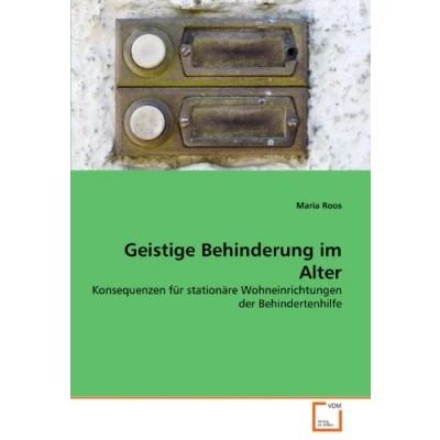 Afbeelding van Geistige Behinderung im Alter