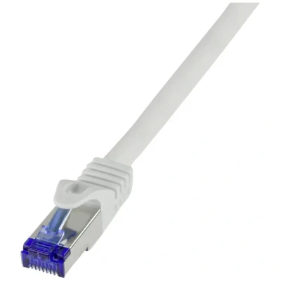 Afbeelding van LogiLink C6A072S RJ45 CAT 6A S/FTP 5.00 m Grijs 1 stuk(s)