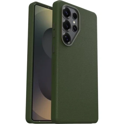 Afbeelding van OtterBox Hoesje Geschikt voor Samsung Galaxy S25 Ultra Symmetry Cactus Leather Case groen