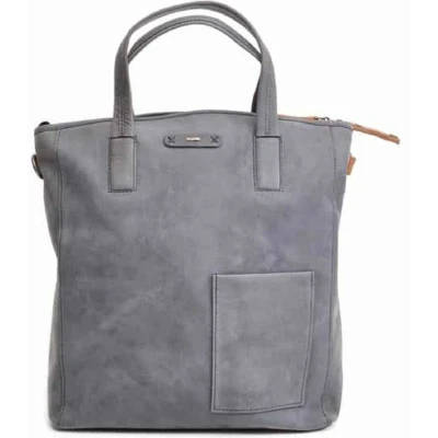 Afbeelding van Berba Leren Convertible Shopper 13 inch Barbarossa Femme 825 149 Navy