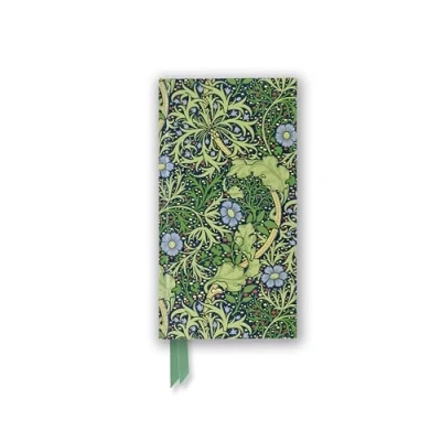 Afbeelding van Flame Tree Slimline Journals William Morris: Seaweed (Foiled Journal)