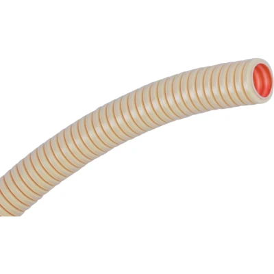 Afbeelding van Pipelife flexibele buis met siliconen binnenlaag 5/8 (16mm) rol 20 meter creme