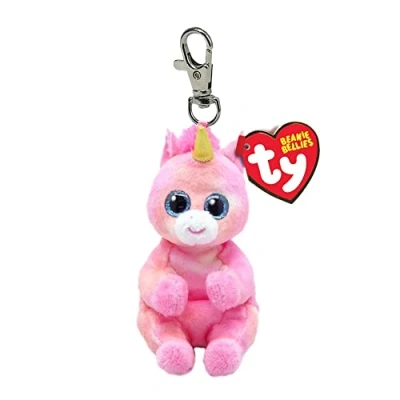 Afbeelding van Ty Beanie Babies Bellies Clip Skylar Unicorn 10cm