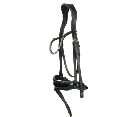 Afbeelding van Hoofdstel Hb Showtime Evalira Black blue
