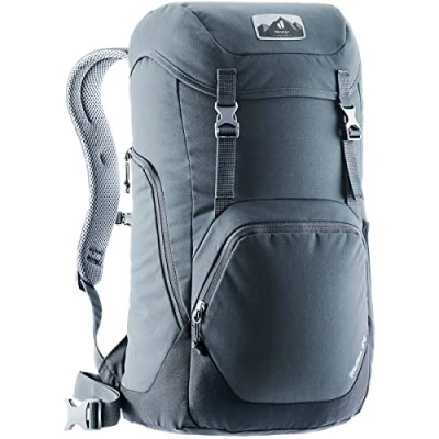 Afbeelding van deuter Vrije tijd Rugzak met laptopvak Walker 24 Graphite Black Zwart Grijs