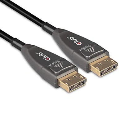 Afbeelding van club3D CAC 1079 DisplayPort kabel Aansluitkabel stekker 20.00 m Zwart