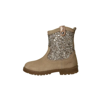 Afbeelding van IK KE Cowboy/Bikerlaarsjes voor kinderen, Maat: 25, Beige Schoenen