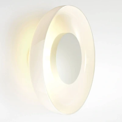 Afbeelding van Marset Aura Plus Canopy wandlamp LED Ø25 opaal