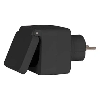 Afbeelding van Denver Slimme Stekker Met Energiemeter Alleen geschikt voor NL Tijdschakelaar Smart plug Indoor &amp; Outdoor app iOS en Android Amazon Alexa Google Home TUYA Waterproof PLO118